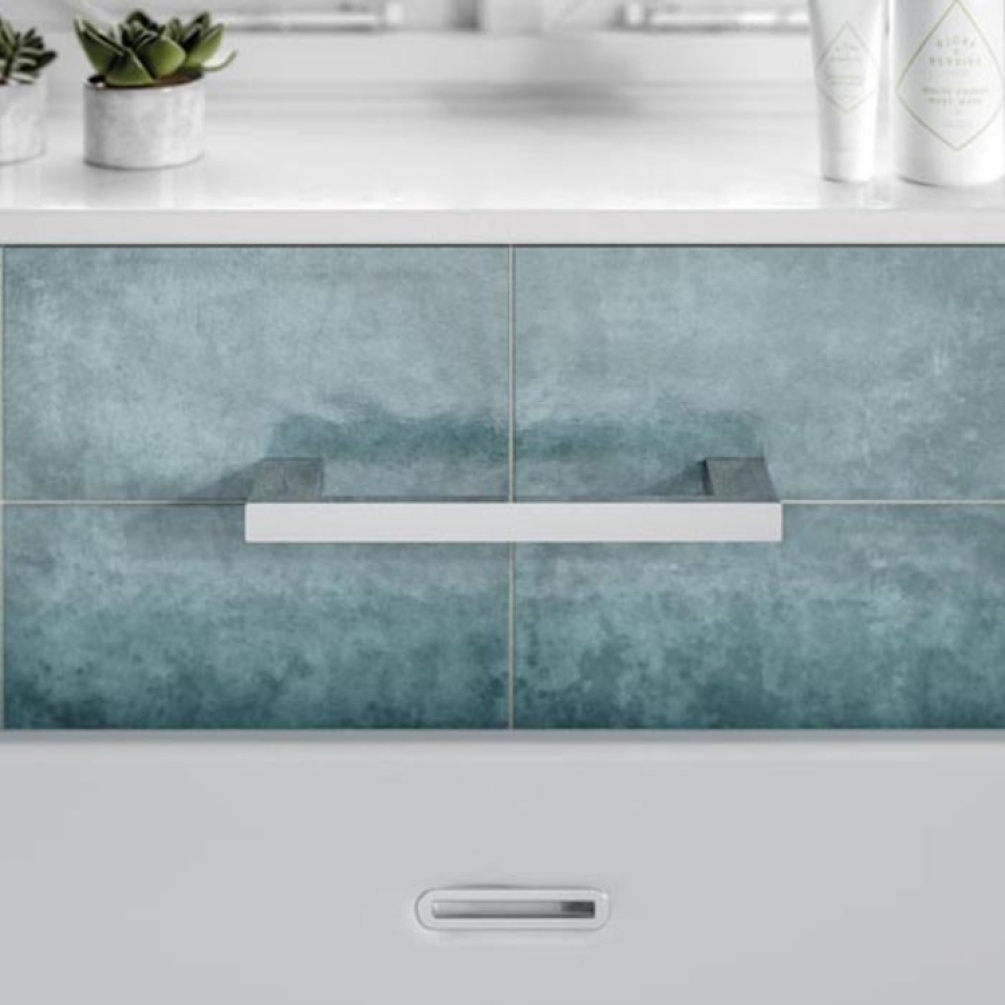 Product Lifestyle image of the HIB Atto Chrome Grab Bar